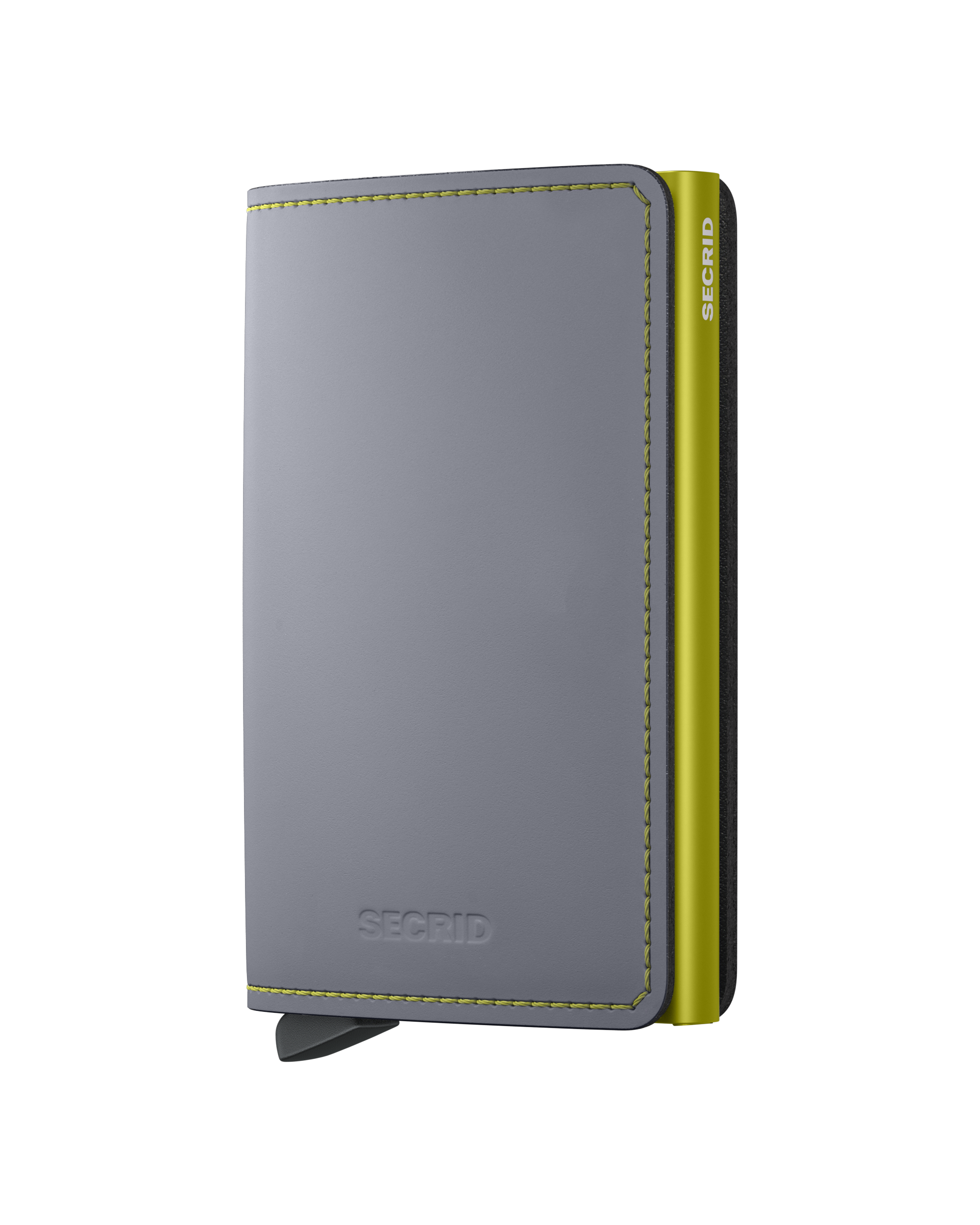 Slimwallet Matte SM-Grey & Lime