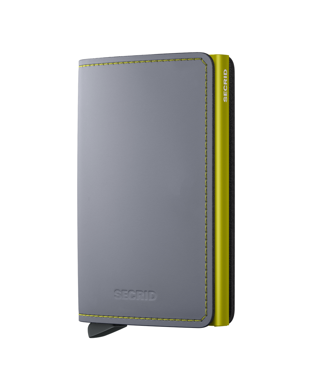 Slimwallet Matte SM-Grey & Lime