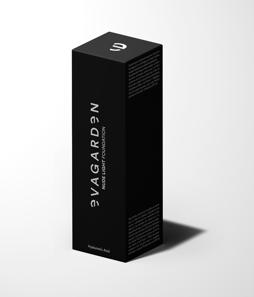 Evagarden Nude Light Foundation, packaging