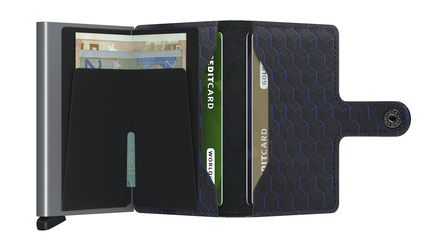 Miniwallet Optical MOp-Black-Titanium