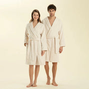 SOLID UNISEX BATHROBE
