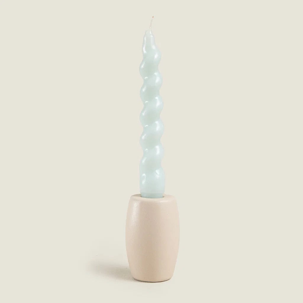 STONLY CANDLE SET BEIGE