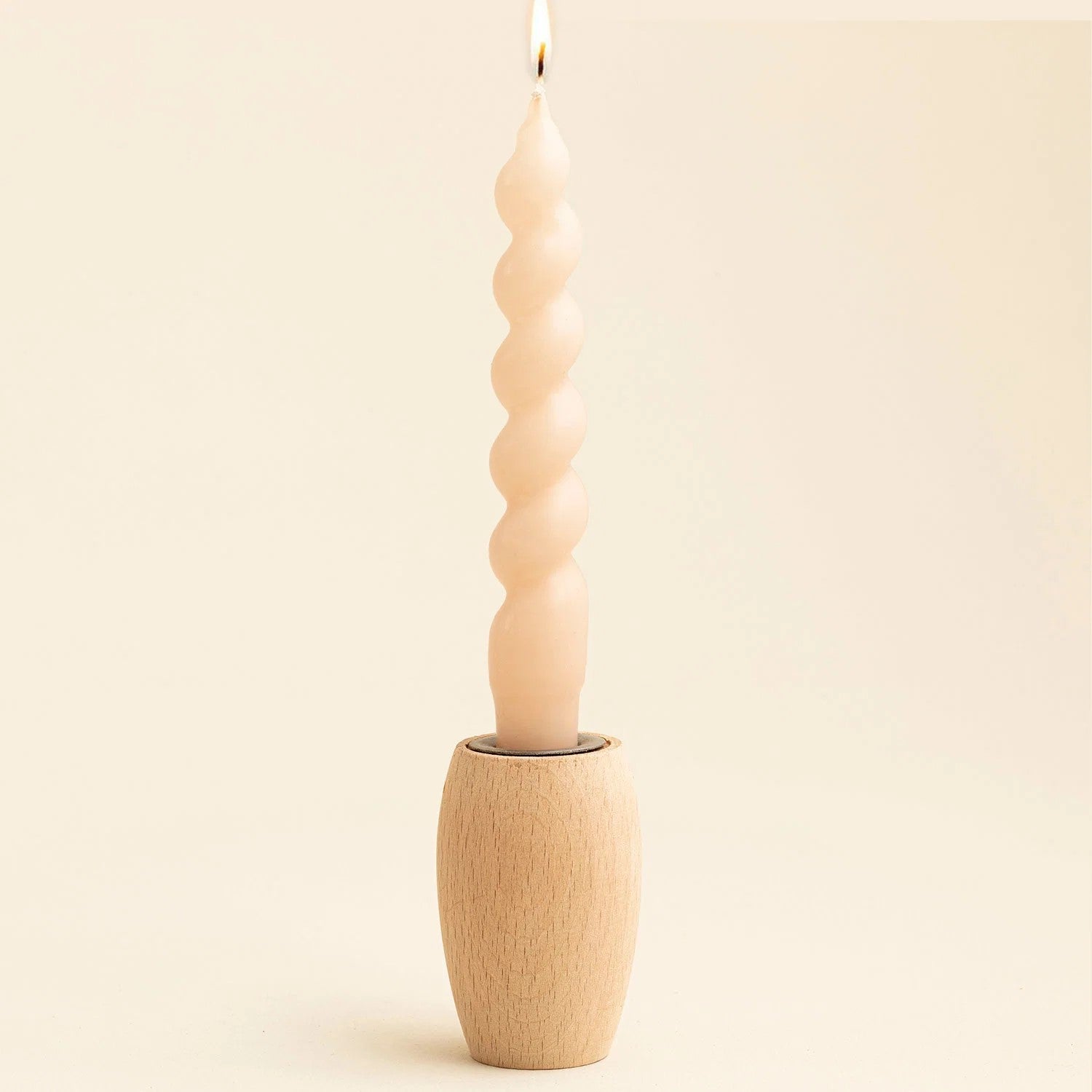 STONLY CANDLE SET BEIGE