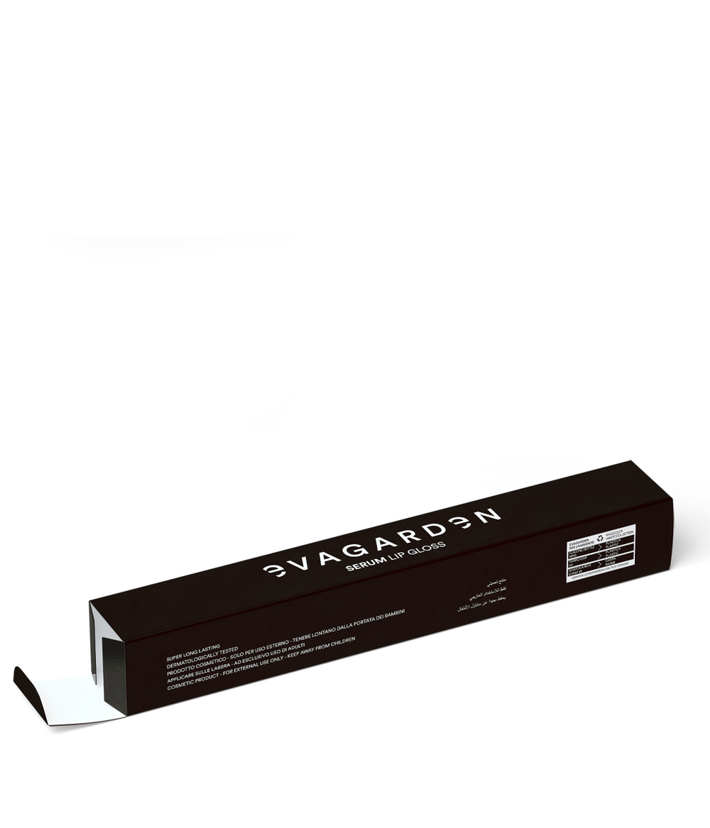 Evagarden Serum Lip Gloss, packaging