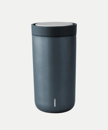 To-Go Click vacuum insulated cup, 0.4 l. - dark blue/metallic