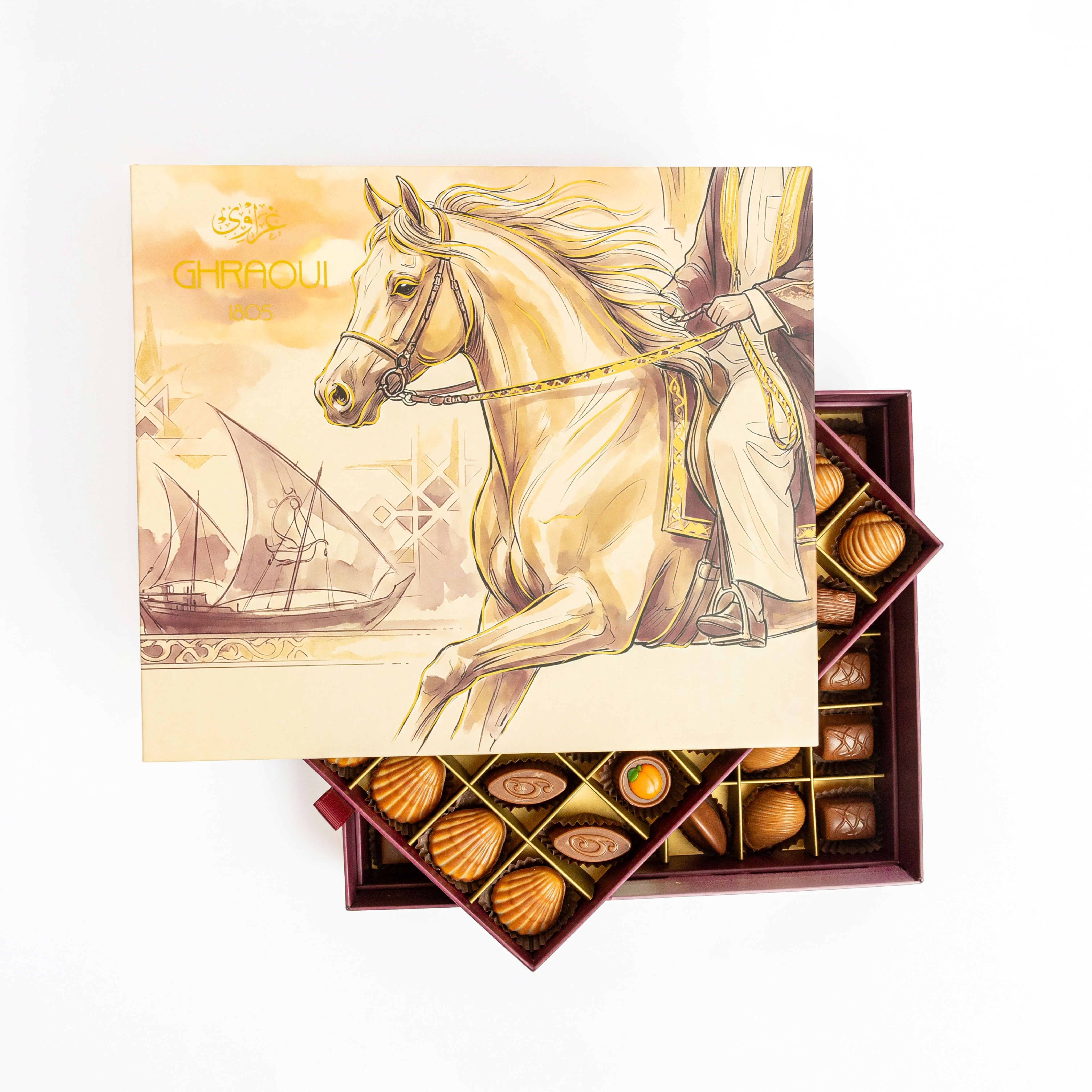 Horse Chocolate Box 84Pcs
