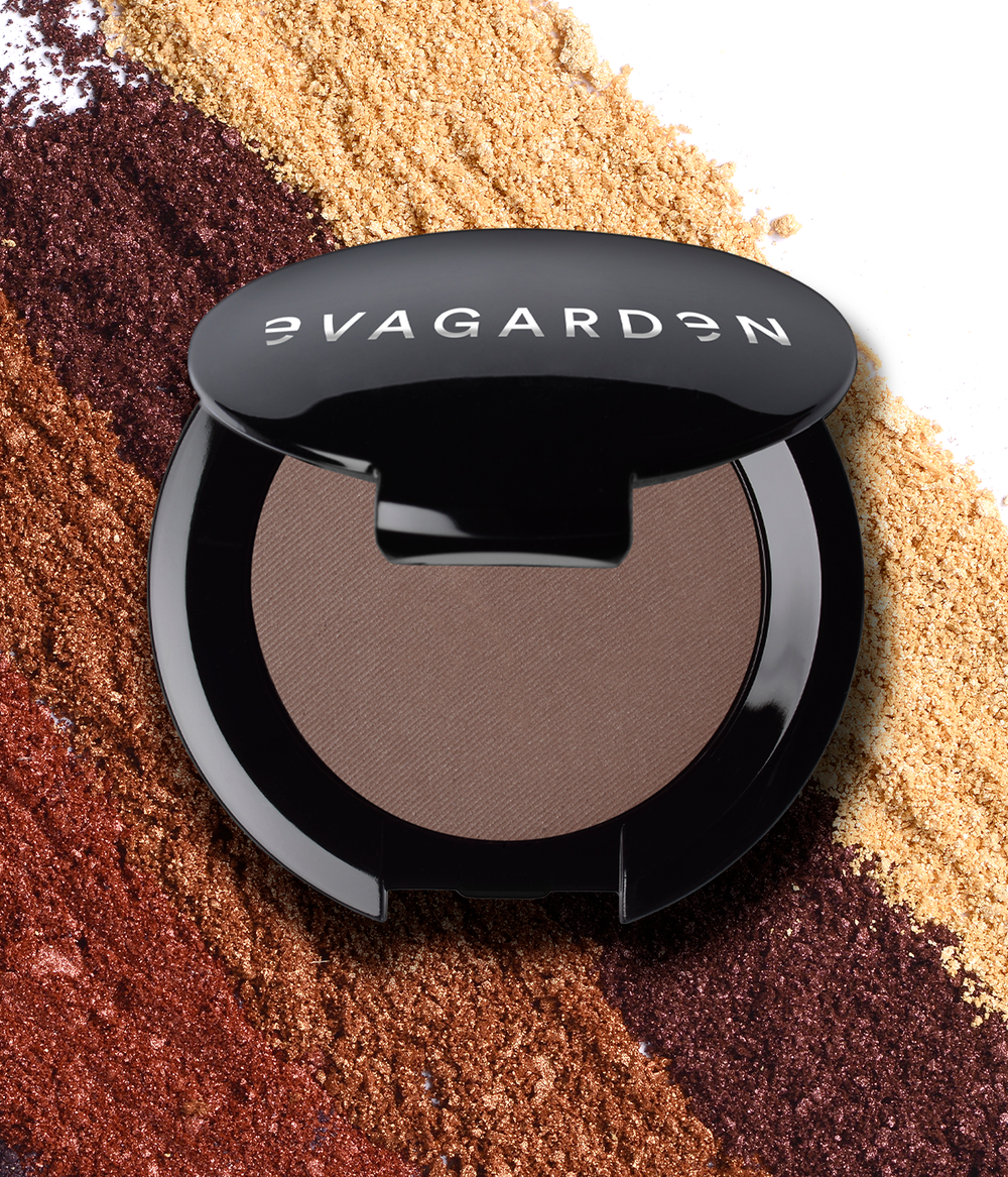 Evagarden Velvet Matte Eye Shadow 120 Tannin Brown, still life