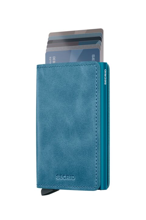 Slimwallet Vintage Teal SV-Teal