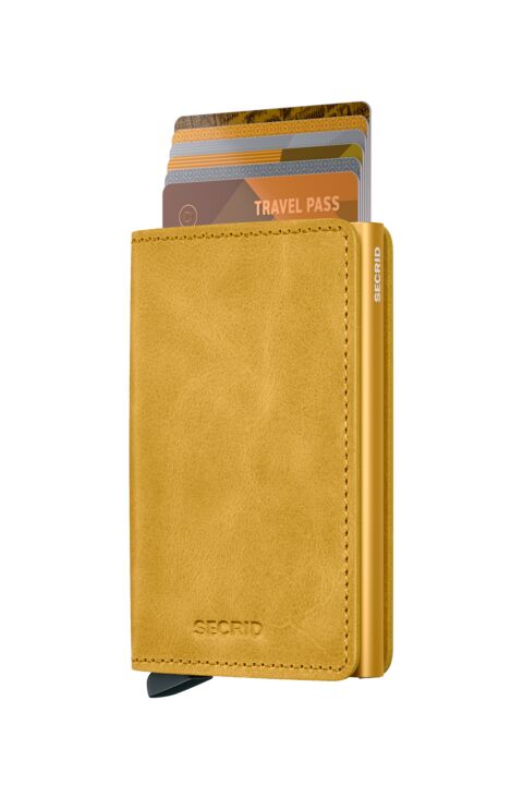 Slimwallet Vintage Yellow SV-Yellow