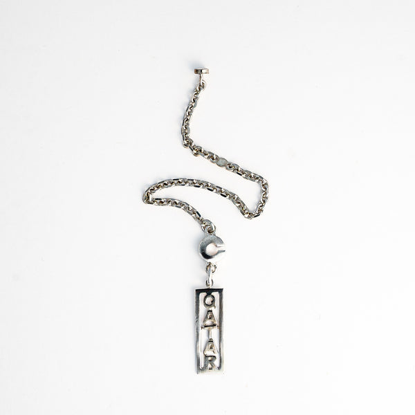 Silver Keychain(Qatar)