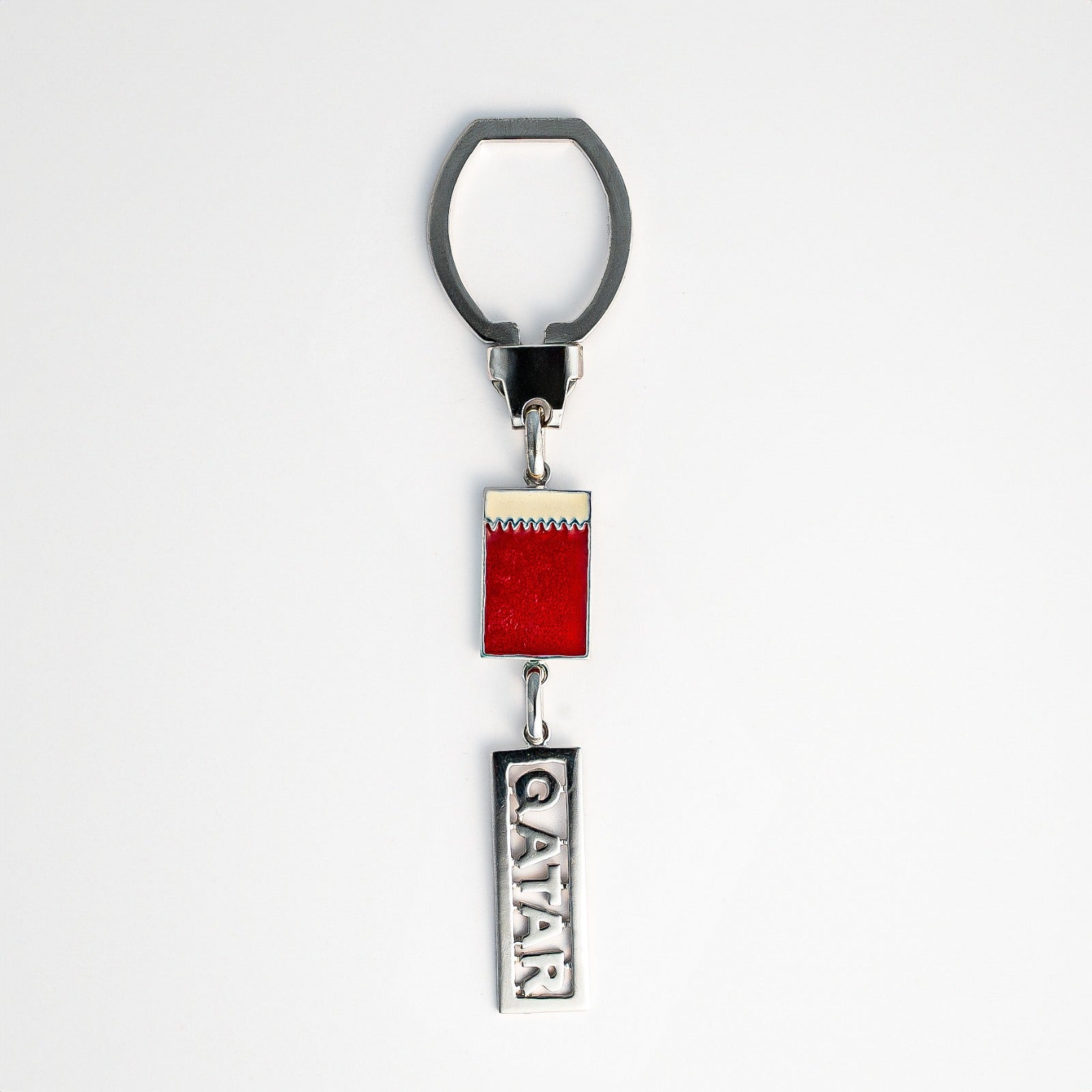 Silver Keychain (Qatar)
