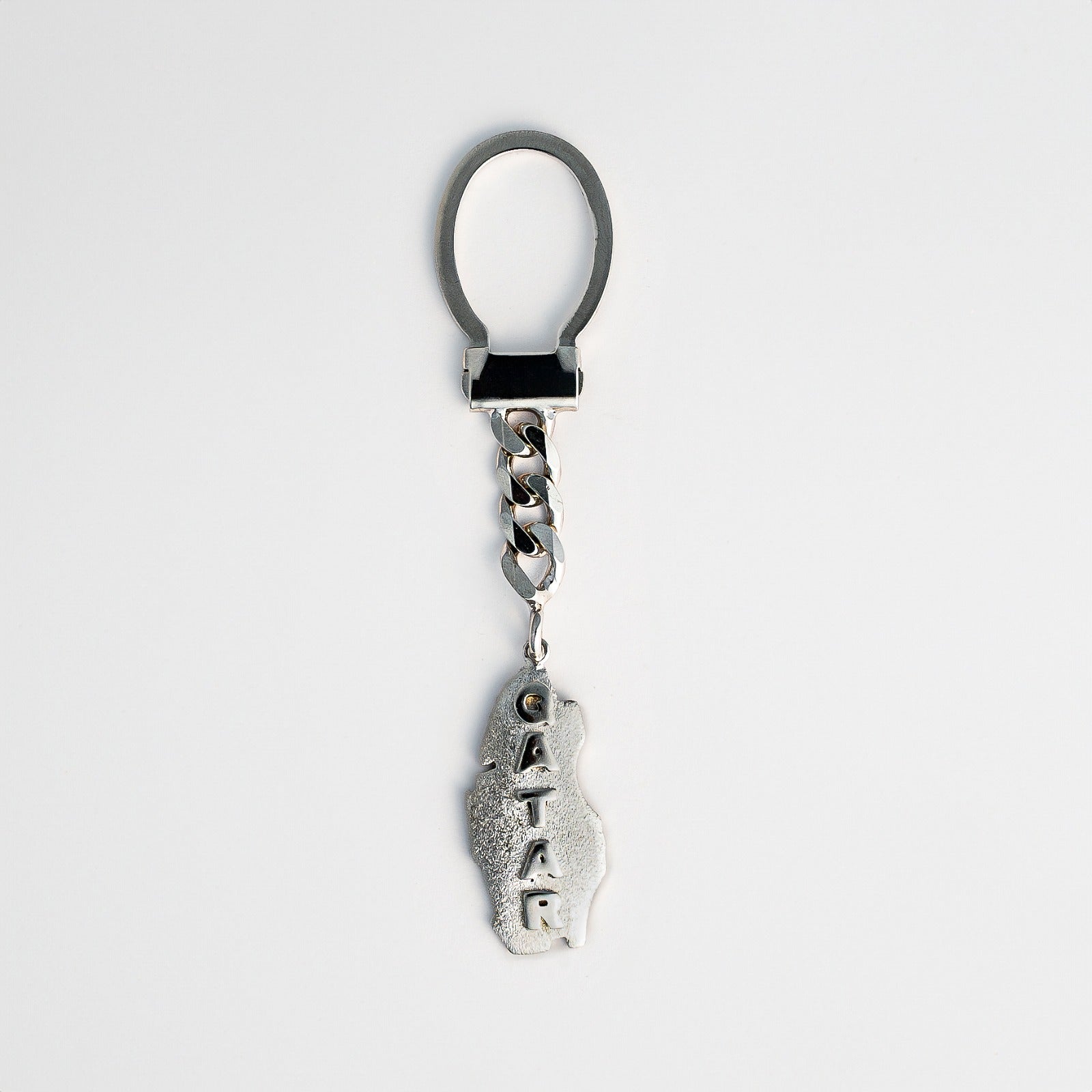 Silver Keychain(Qatar)