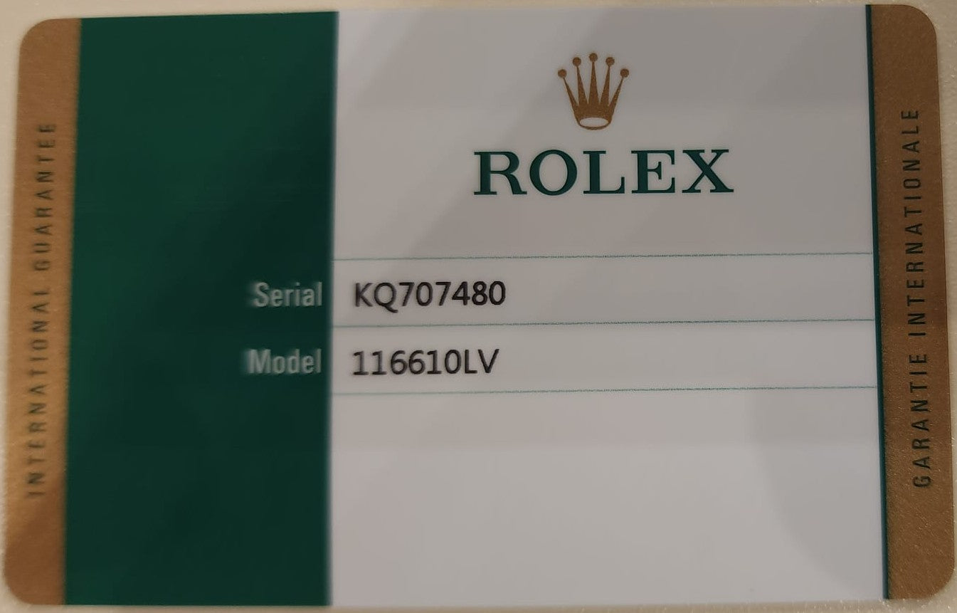 Rolex - Hulk 2017