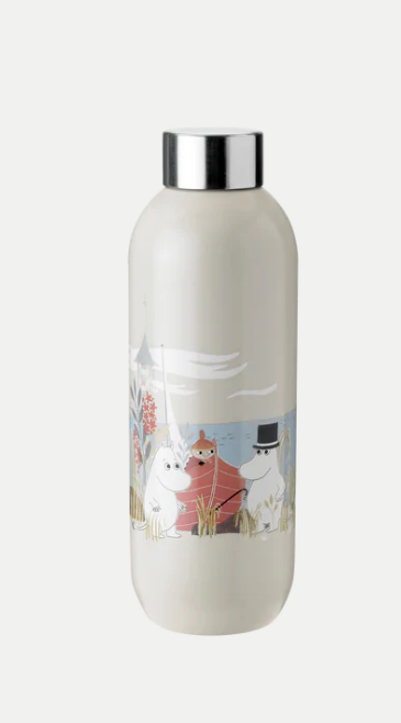 Keep Cool drinking bottle, 0.75 l. -  sand - Moomin