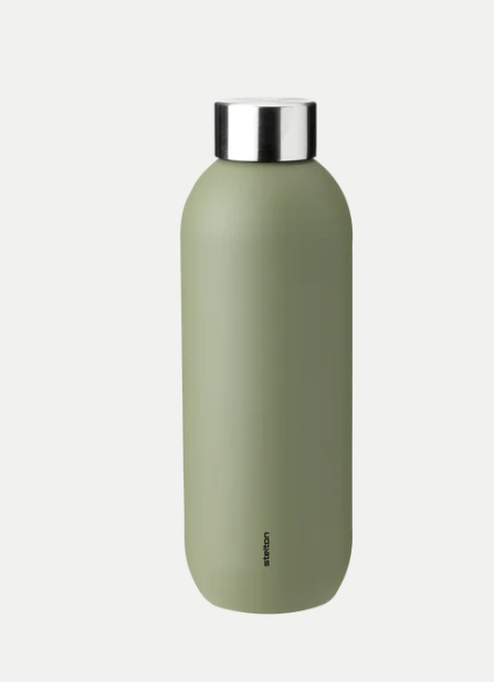 Keep Cool vacuum drinking bottle, 0.6 l. - seagrass/steel