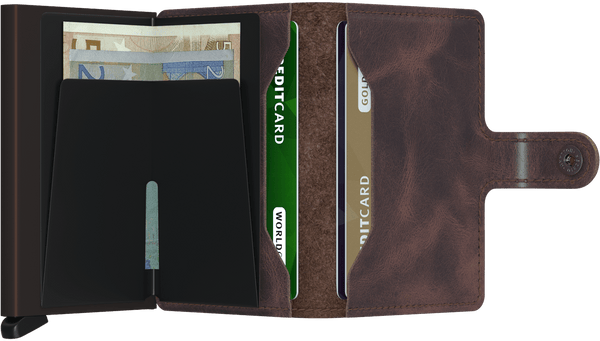 Miniwallet Vintage MV-Chocolate